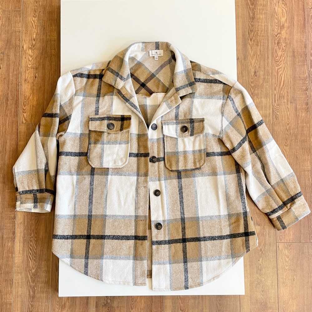 Plaid Shacket in popular plaid print